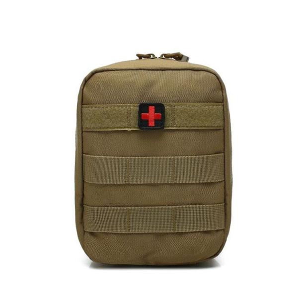 Imagem de Tático MOLLE EMT Medical First Aid IFAK Utility Pouch Bag com torniquete para camping de ciclismo ao ar livre HIking