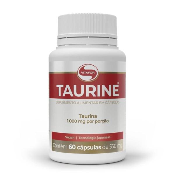 Imagem de Taurine L-Taurina 500mg - 60 Cápsulas - Vitafor