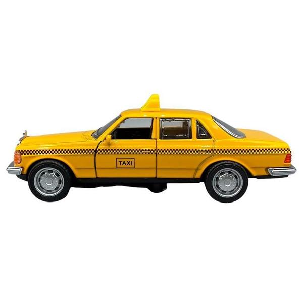 Imagem de Taxi Amarelo Em Miniatura Mcfive Die-Cast Model 1981 Escala