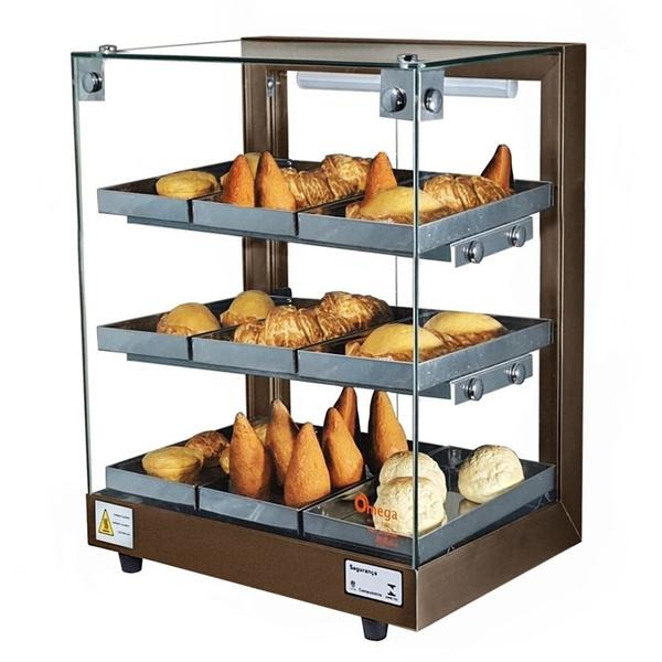 TB9 - Estufa Beta para salgados 9 bandejas Torre Café - 220V - Omega Imagem de TB9 - Estufa Beta para salgados 9 bandejas Torre Café - 220V - Omega