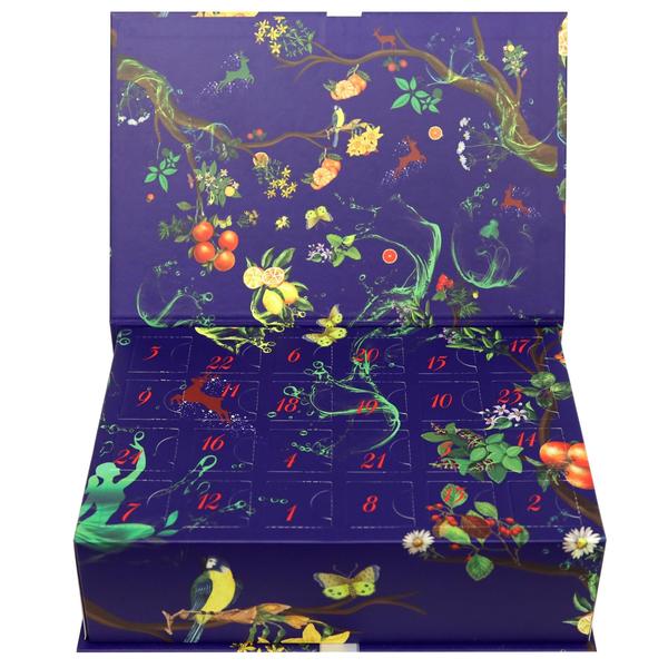 Tea Advent Calendar Box Stash Gift 24 Flavors Sampler 24 ct - Eva's Gift Universe Imagem de Tea Advent Calendar Box Stash Gift 24 Flavors Sampler 24 ct