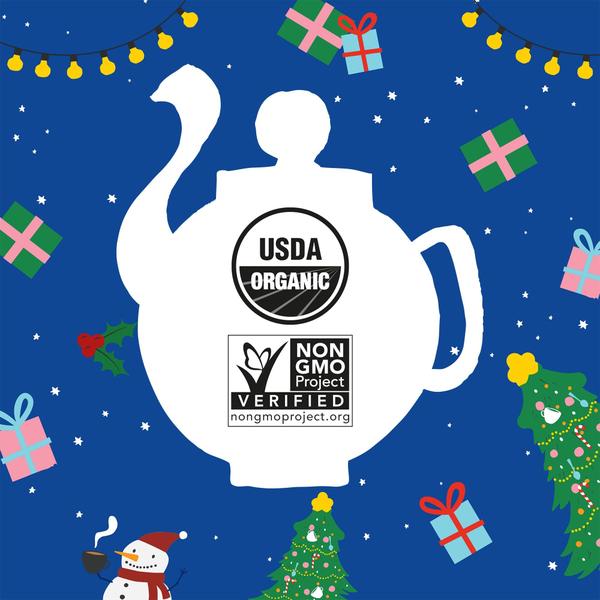 Tea Advent Calendar Clipper Tea 2024 Christmas com 12 sabores - Clipper Natural, Fair & Delicious Imagem de Tea Advent Calendar Clipper Tea 2024 Christmas com 12 sabores