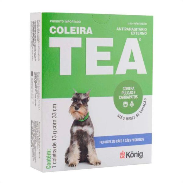 Imagem de TEA König 33 cm Coleira Antiparasitária para Cães Porte Pequeno - 13 g