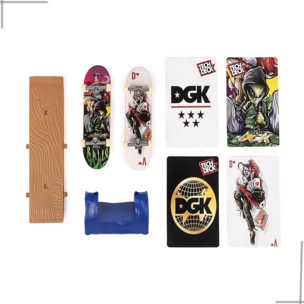 Imagem de Tech Deck Pack C/2 Skates e 1 Obstáculo