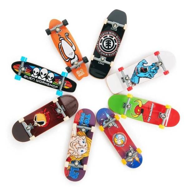 Imagem de Tech Deck Pack com 8 Skates de Dedo Aniversário de 25 Anos - Sunny 