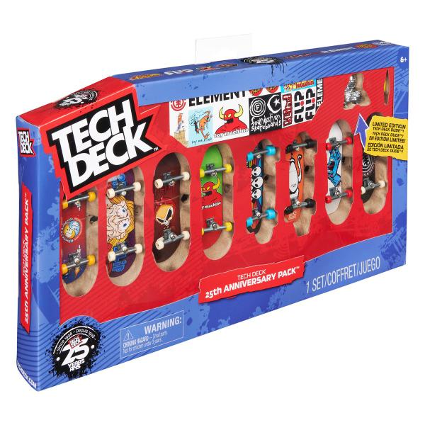 Imagem de Tech Deck - Pack com 8 Skates de Dedo Aniversário de 25 Anos