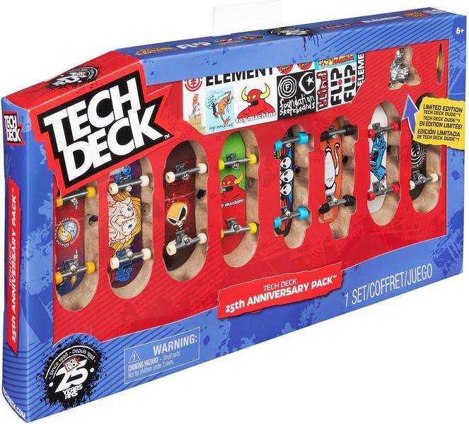 Imagem de Tech Deck Pack Com 8 Skates Especial Aniversário de 25 Anos 