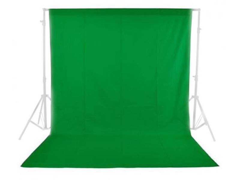 Imagem de Tecido 3X3 Verde Estudio Fundo Infinito Chroma Key Youtubers