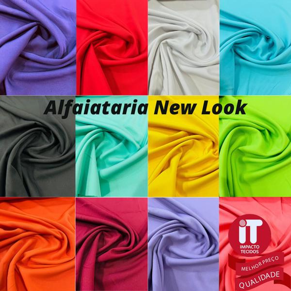 Imagem de Tecido Alfaiataria New look liso (1mx 1,50 largura) - Várias cores