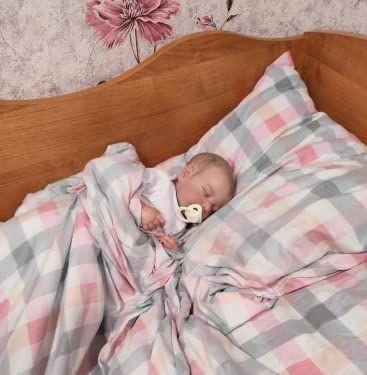 Imagem de Tecido de vinil de silicone Reborn Doll Pinky de 20 polegada