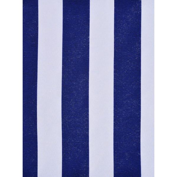 Imagem de Tecido Gorgurinho Listrado Azul Royal e Branco - 1,50m de Largura