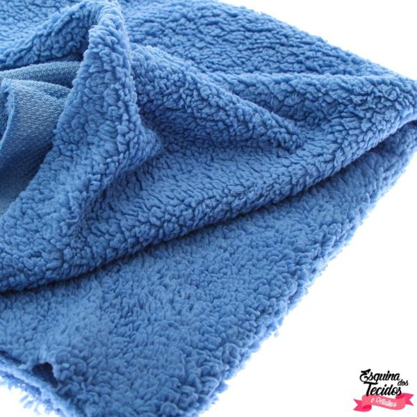 Tecido Importado Carapinha - Azul - 1,60 de Largura Imagem de Tecido Importado Carapinha - Azul - 1,60 de Largura