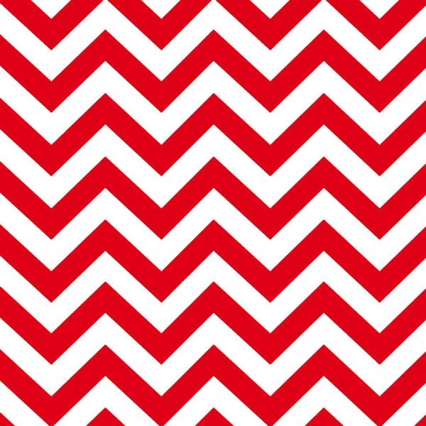 Imagem de Tecido Jacquard Estampado Chevron Vermelho - 2,80m de Altura (Desenho Sentido Largura)