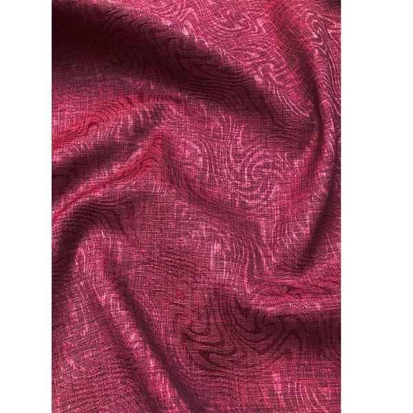 Imagem de Tecido Jacquard Estampado Falso Liso Vinho Marsala - 1,40m de Largura