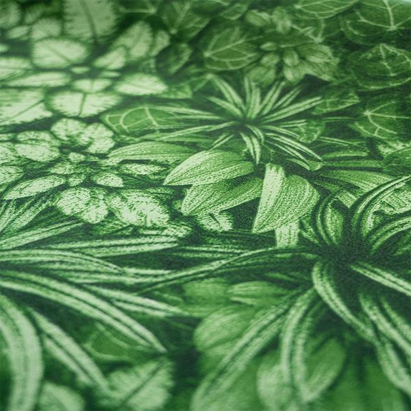 Imagem de Tecido Jacquard Estampado Muro Inglês Tropical Verde - 2,80m de Largura