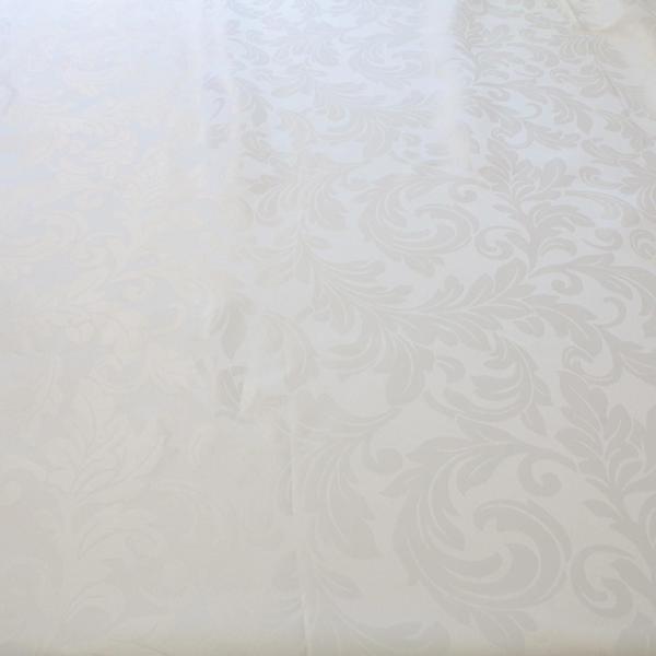 Imagem de Tecido Jacquard Medalhão Para Toalha De Mesa 2,80M Branco