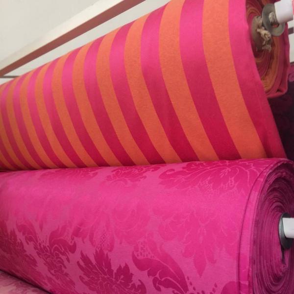 Imagem de Tecido Jacquard Pink Medalhão 2.80m de Largura