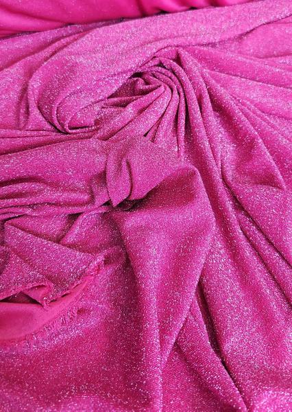 Imagem de Tecido Lurex Premium Prata com Pink