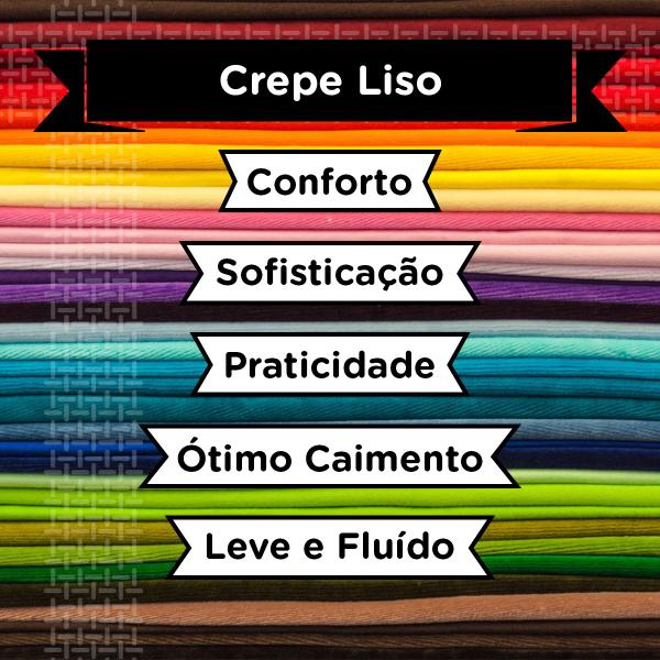 Imagem de Tecido Malha Crepe Liso 1m x 1,47m