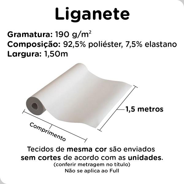 Imagem de Tecido Malha Liganete Lisa 1m x 1,6m