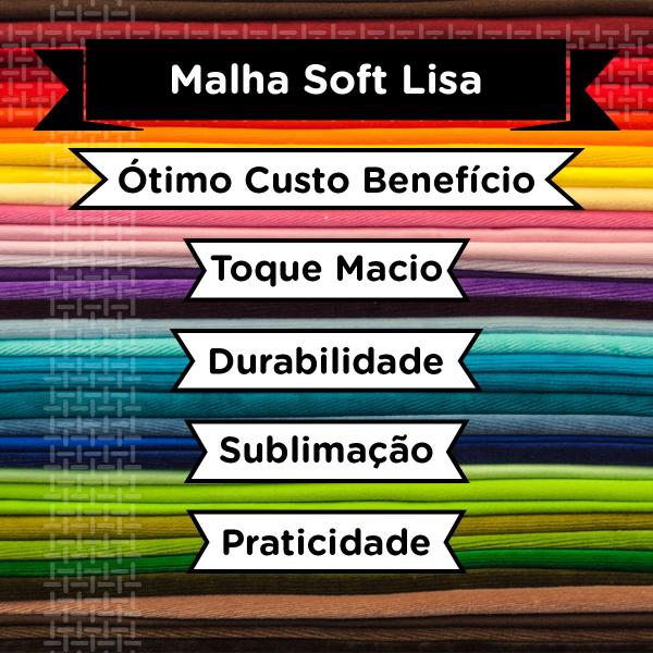 Imagem de Tecido Malha Soft Liso 1m x 1,60m