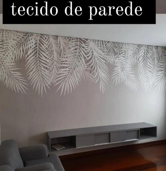 Imagem de Tecido painel parede folhagem 3.20x2 90