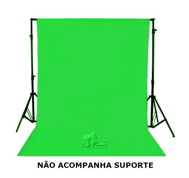 Imagem de Tecido Para Chroma Key 3 Metros X 1,80 Mts De Largura Fundo Infinito