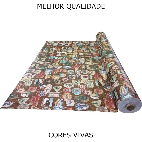 Imagem de Tecido Para Sofá Sintético Estampado No Metro