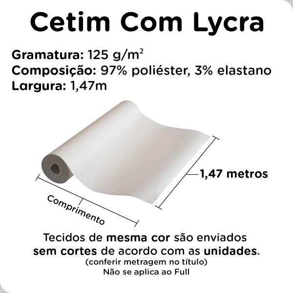 Imagem de Tecido Plano Cetim Charmousse lisa 1m X 1,47m