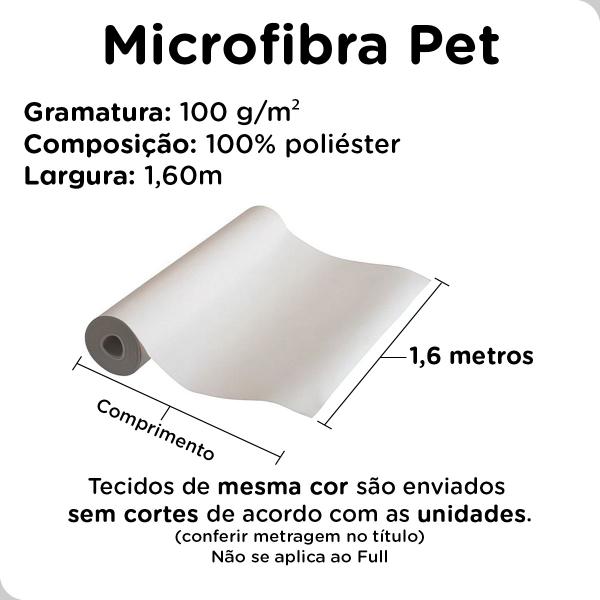 Imagem de Tecido Plano Microfibra Pet 1m x 1,5m