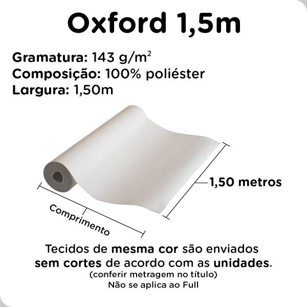 Imagem de Tecido Plano Oxford Liso 1m x 1,5m Fundo de Foto Chroma Key