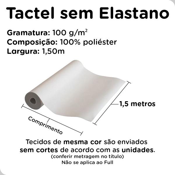 Imagem de Tecido Plano Tactel Sem Elastano Liso 1m x 1,50m