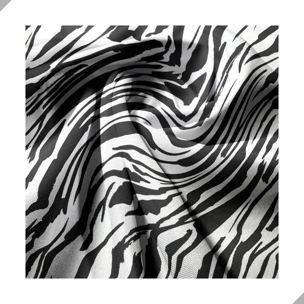 Imagem de Tecido Poliéster Estampado Jacquard Pele Zebra Animal Print - 1,40m