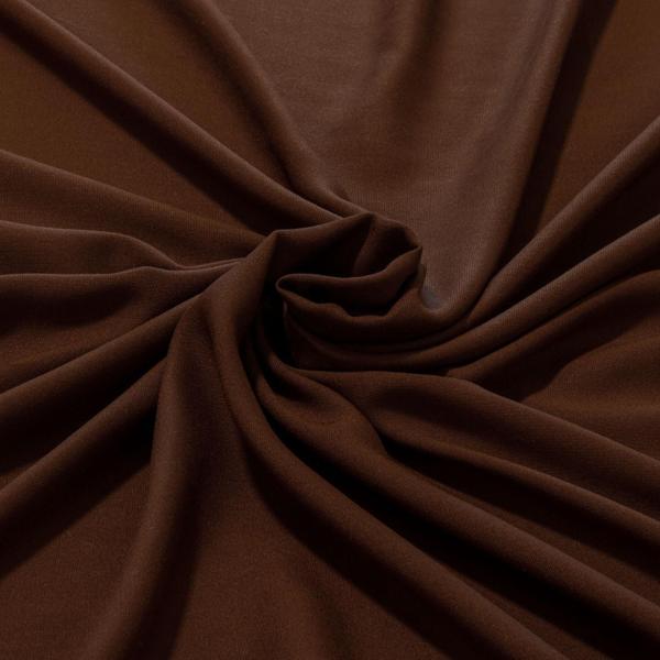 Imagem de Tecido Viscose Lisa 100% Viscose 1,40 M Largura Marrom Café