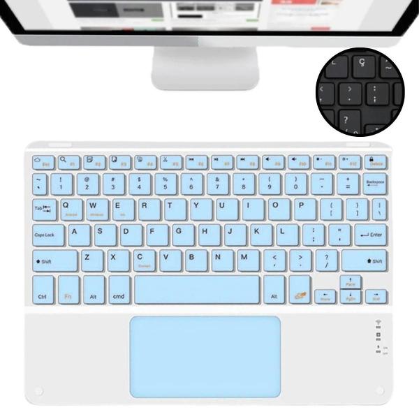 Imagem de Teclado Abnt Touchpad Para Tab Samsung S7 Fe 12.4 T730 T735