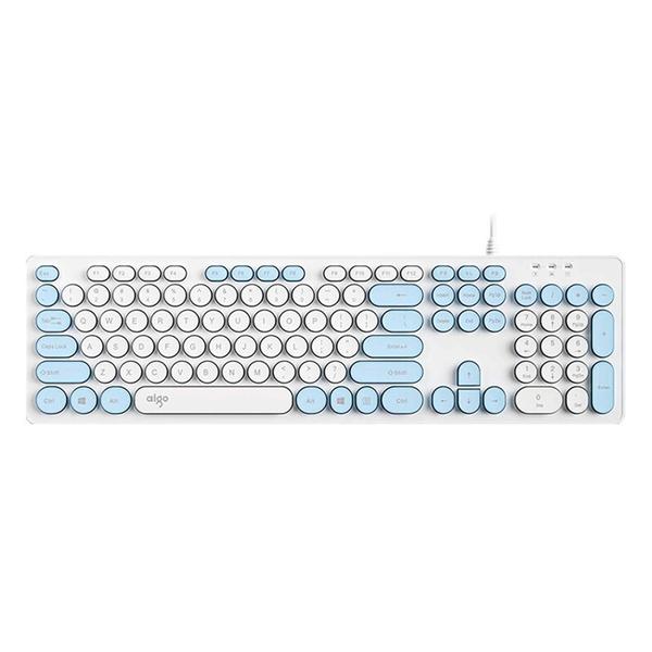 Imagem de Teclado Aigo K200 USB Black/White 3.0