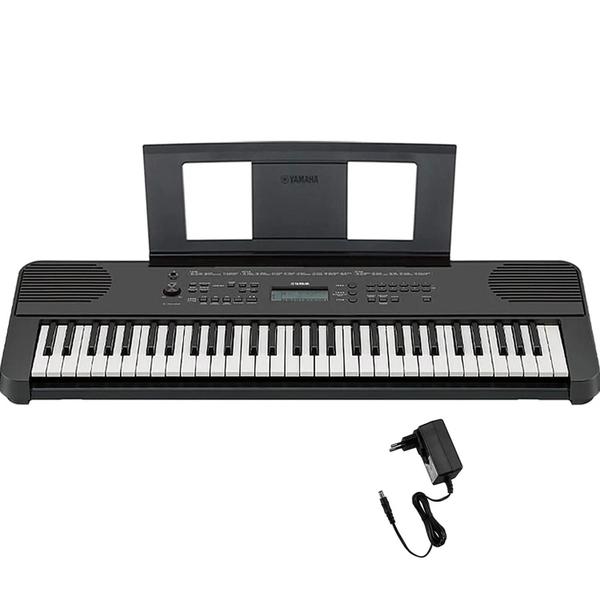 Imagem de Teclado Arranjador 61 Teclas PSR E360 Preto com Fonte Bivolt Yamaha