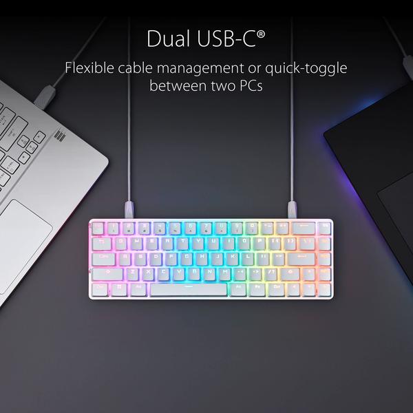 Imagem de Teclado ASUS ROG Falchion Ace 65% RGB Compact Gaming