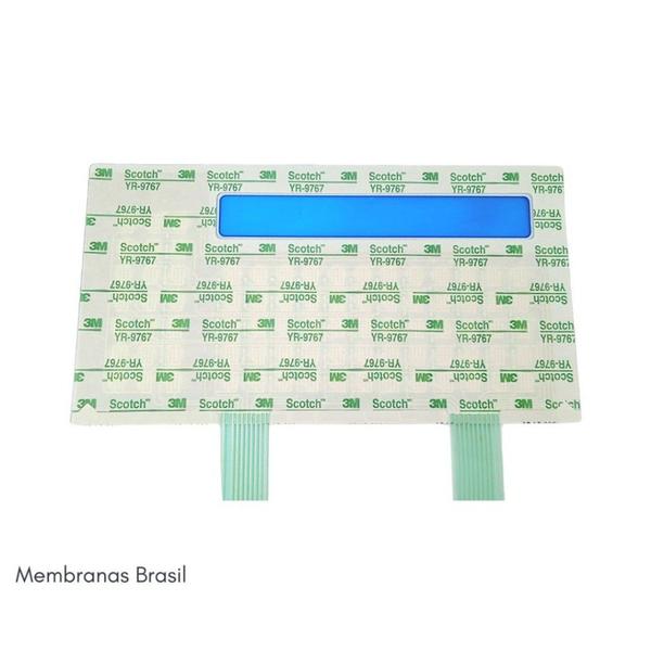 Imagem de Teclado Balança Toledo Prix 4 Flex Visor Azul - Cód 586