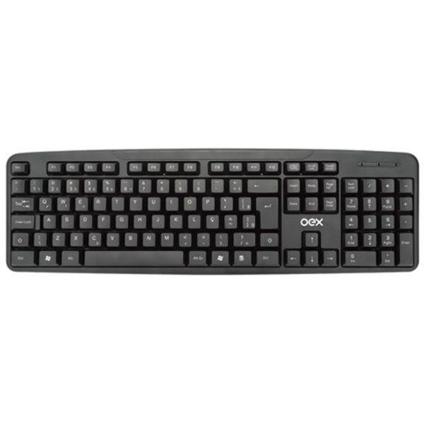 Imagem de Teclado Basico com Conexao USB e Padrao ABNT2 TC20 OEX