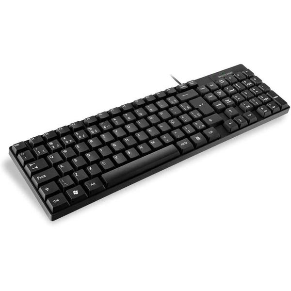 Imagem de Teclado Basico Slim Pt Laser Usb Tc193