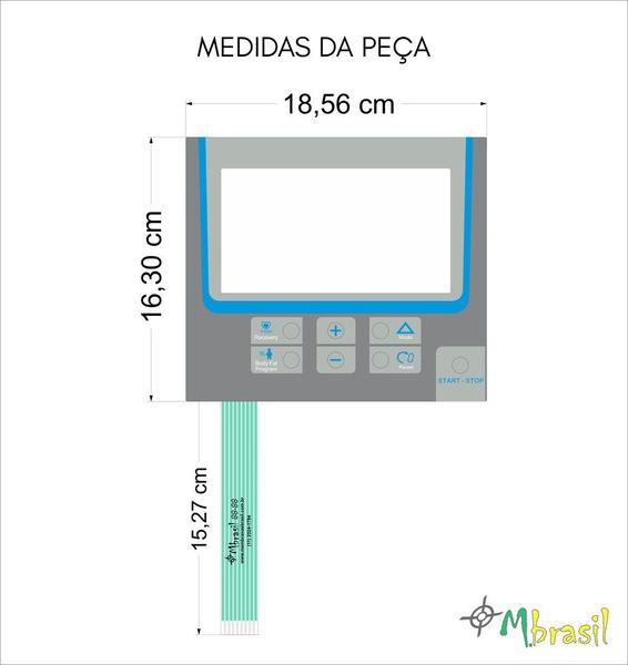 Imagem de Teclado Bike Athletic 5800 Bhp - Cód 534