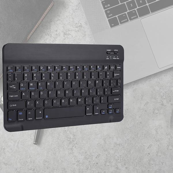 Imagem de Teclado Bluetooth ASHATA Russian 10.1 Slim Ultra Wide de 80 teclas