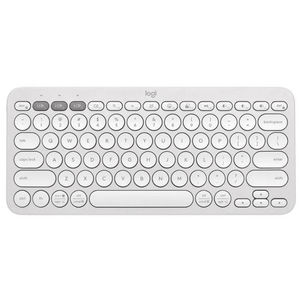 Imagem de Teclado Bluetooth LOGITECH K380S Pebble Key 2 Branco