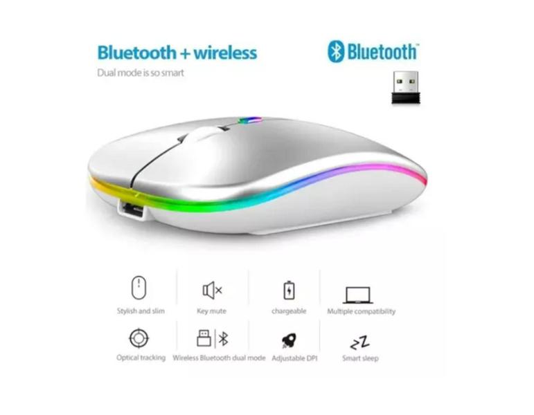 Imagem de Teclado Bluetooth + Mouse Bluetooth Para Macbook M2 (2022)