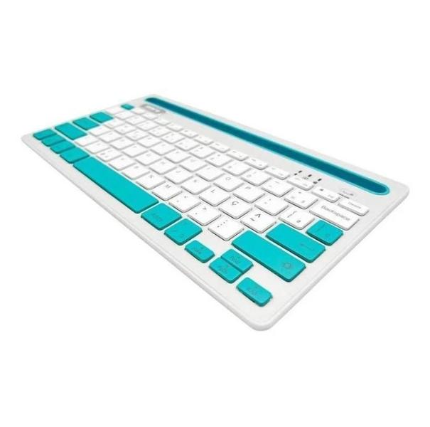 Imagem de Teclado Bluetooth - Oex - Class Cinza E ul