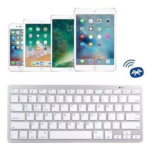 Imagem de Teclado Bluetooth Sem Fio Tablet Notebook Android Wireles Anúncio com variação