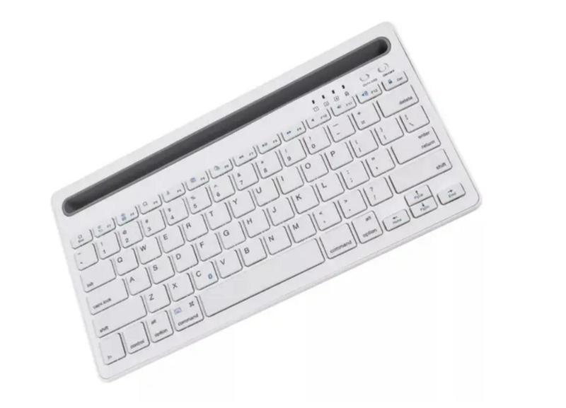 Imagem de Teclado Bluetooth + Suporte Para Notebook Lenovo Ultrafino IdeaPad 1 R3-7320U