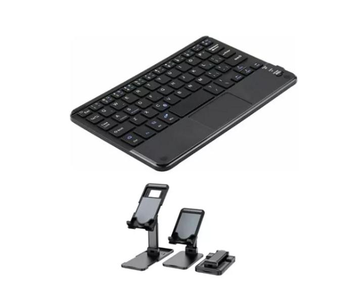 Imagem de Teclado BLuetooth + Suporte Para Tablet Galaxy A7 Lite 8.7 T220