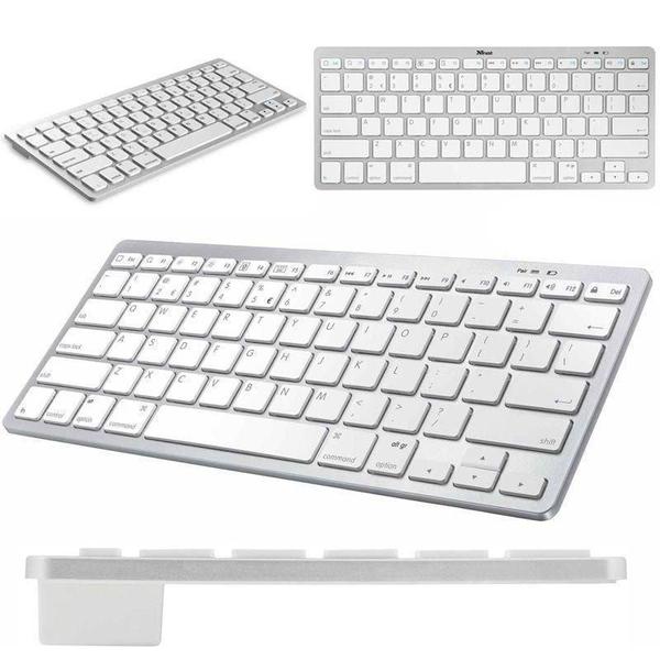 Imagem de Teclado Bluetooth Tablet Android Branco